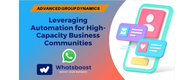 Automatiser la dynamique de groupe : libérez le potentiel des communautés d’affaires à grande capacité