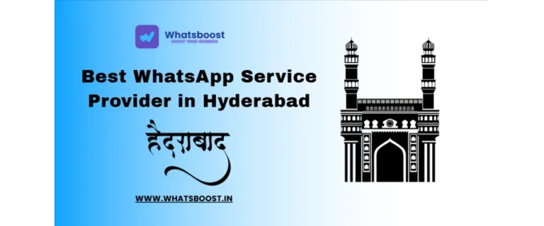 Hyderabad à portée de main : le meilleur service WhatsApp pour les entreprises.