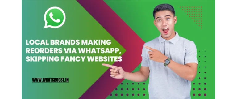 WhatsApp, le nouvel atout des marques locales pour les ré-ordres