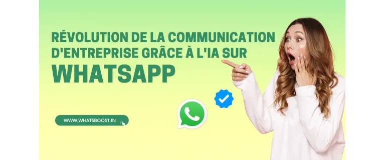 Le chat vocal IA de WhatsApp : la nouvelle ère de la communication d'entreprise
